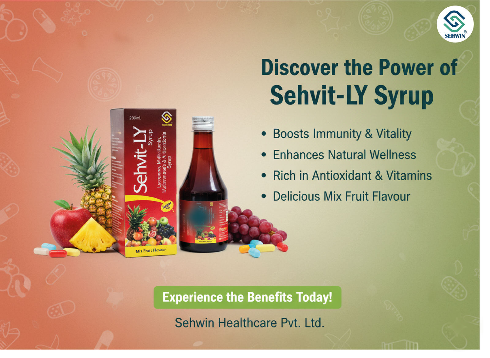 SEHVIT-LY SYRUP